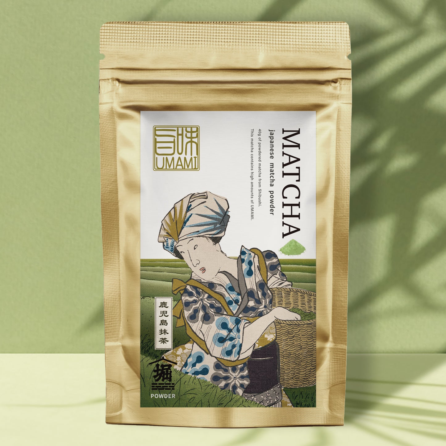 和風デザイン お土産用 上級抹茶/上級煎茶ティーバッグ