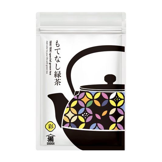 新茶 もてなし緑茶 てきてき｢彩｣100ｇ